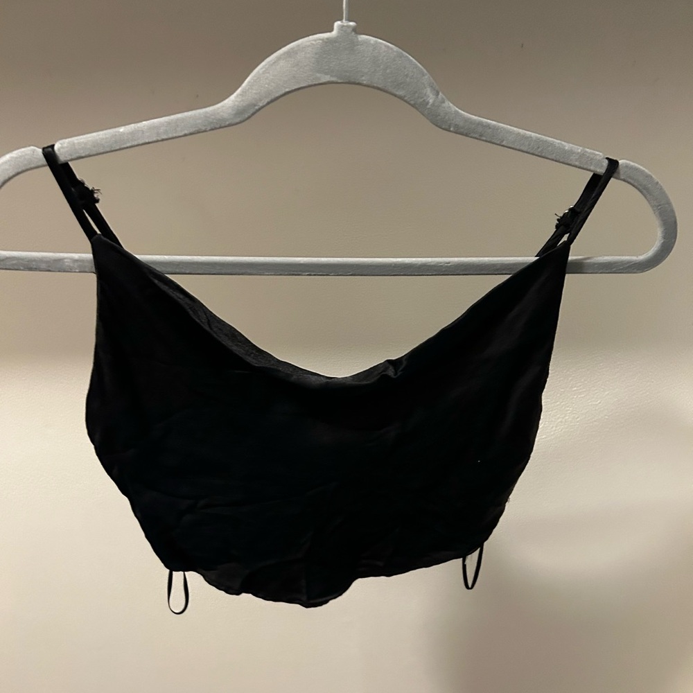 Women’s Satin like crop top